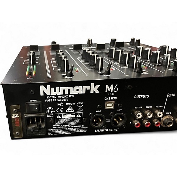 Used Numark M6USB DJ Mixer
