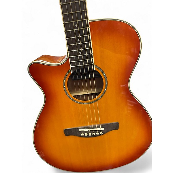 Used Ibanez AEG18LIIVV Vintage Sunburst Acoustic Electric Guitar