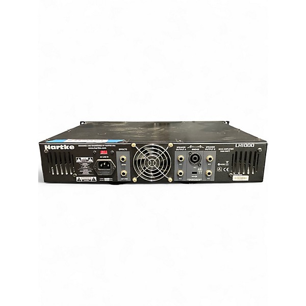 Used Hartke LH1000 1000W Bass Amp Head