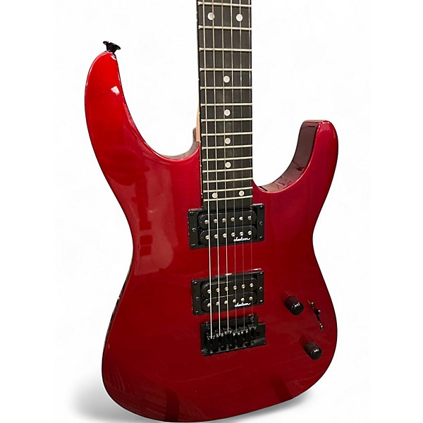 Used Jackson JS12 Dinky Red Solid Body Electric Guitar