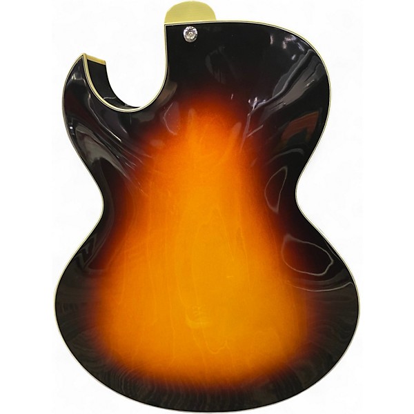 Used 2024 Eastman AR372CE 2 Tone Sunburst Hollow Body Electric Guitar