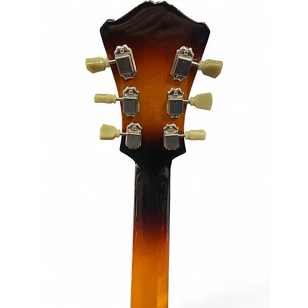 Used 2024 Eastman AR372CE 2 Tone Sunburst Hollow Body Electric Guitar