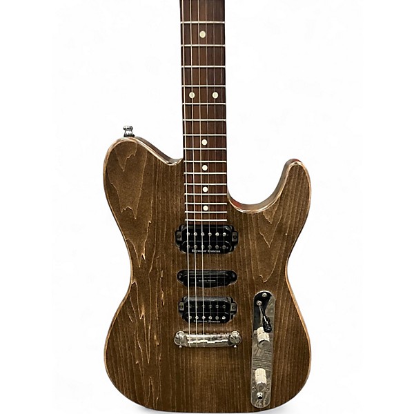 Used Godin Radium Worn Brown Solid Body Electric Guitar