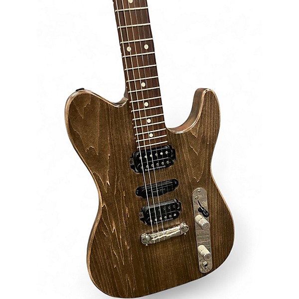 Used Godin Radium Worn Brown Solid Body Electric Guitar