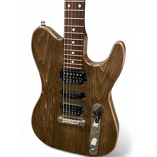 Used Godin Radium Worn Brown Solid Body Electric Guitar