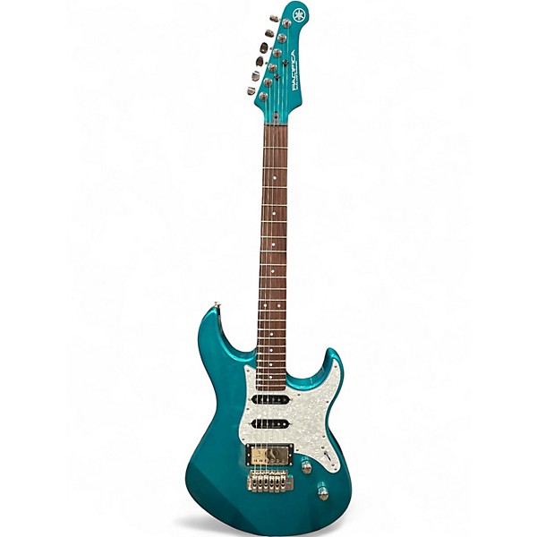 Used Yamaha Pacifica 612 Metallic Green Solid Body Electric Guitar