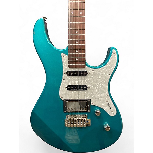Used Yamaha Pacifica 612 Metallic Green Solid Body Electric Guitar