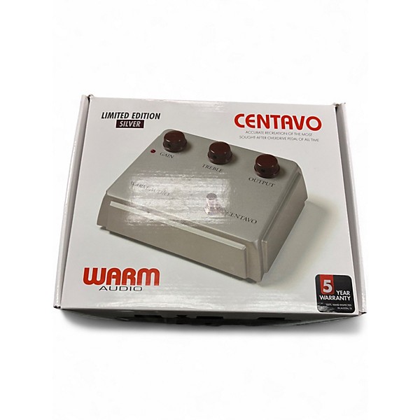 Used Warm Audio Centavo Limited Edition Silver Effect Pedal