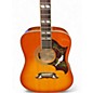 Used Epiphone Dove Pro Vintage Sunburst Acoustic Electric Guitar
