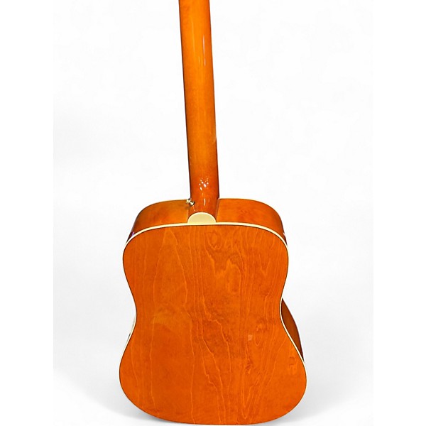 Used Epiphone Dove Pro Vintage Sunburst Acoustic Electric Guitar