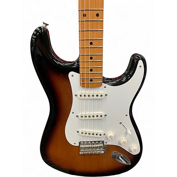 Used Fender Vintera II 50's Stratocaster 3 Tone Sunburst Solid Body Electric Guitar