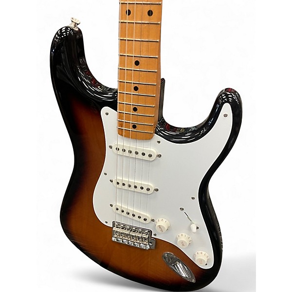 Used Fender Vintera II 50's Stratocaster 3 Tone Sunburst Solid Body Electric Guitar