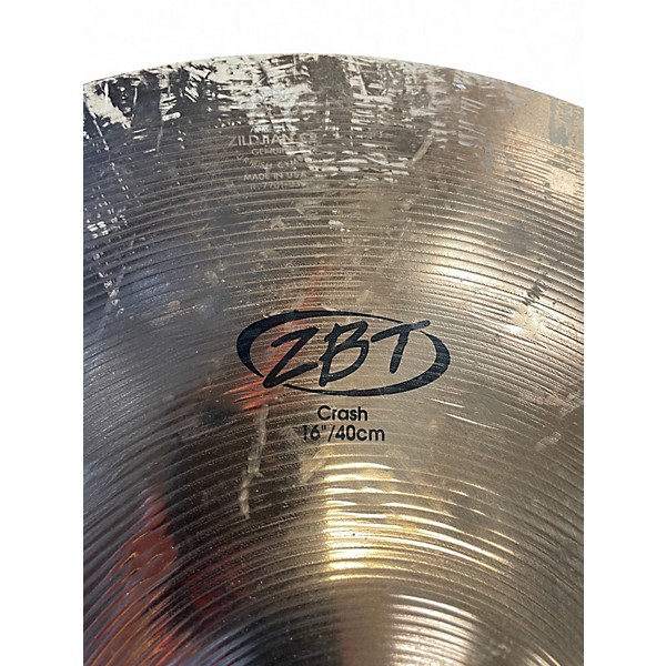 Used Zildjian 16in ZBT Crash Cymbal
