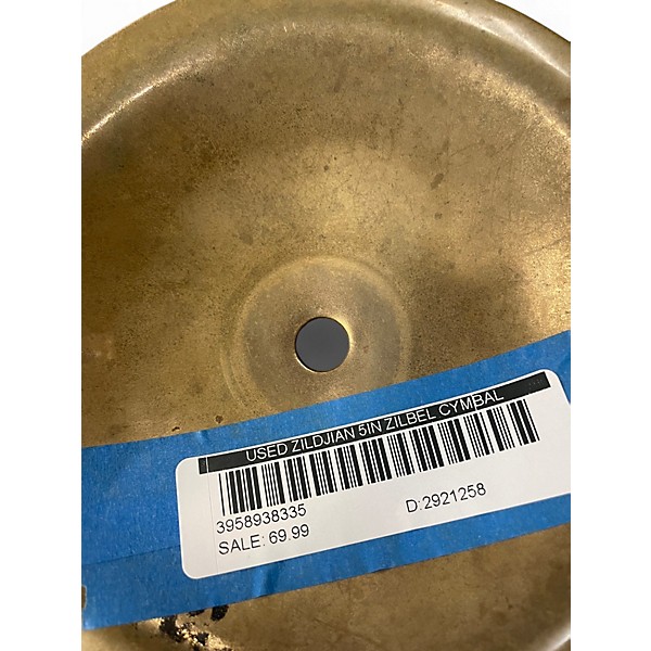 Used Zildjian 5in Zilbel Cymbal