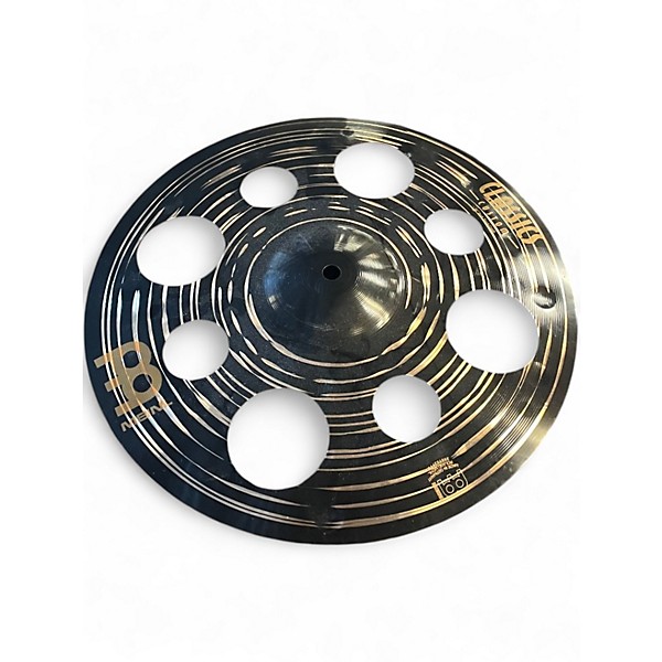 Used MEINL 14in Classic Custom Trash Crash Brilliant Cymbal