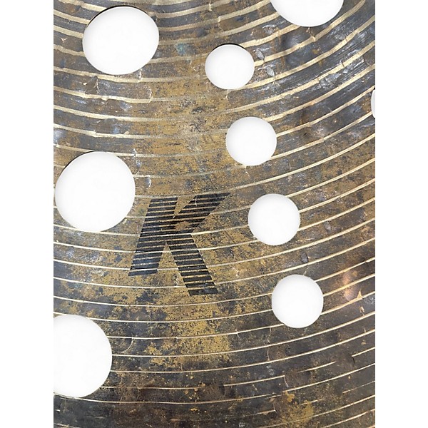 Used Zildjian 17in K CUSTOM DRY TRASH CRASH Cymbal