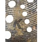 Used Zildjian 17in K CUSTOM DRY TRASH CRASH Cymbal