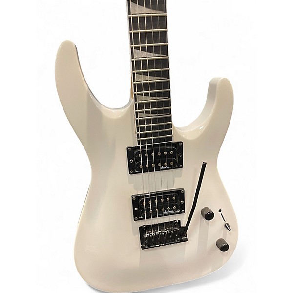 Used Jackson JS22 Dinky Snow White Solid Body Electric Guitar