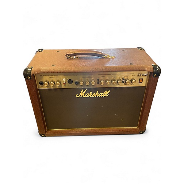 Used Marshall AS50D 50W 2X8 Acoustic Guitar Combo Amp