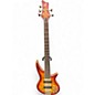Used Jackson Pro Series Spectra Bass V Trans Red Electric Bass Guitar thumbnail