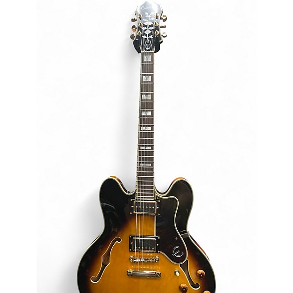 Used Epiphone Sheraton II 3 Color Sunburst Hollow Body Electric Guitar