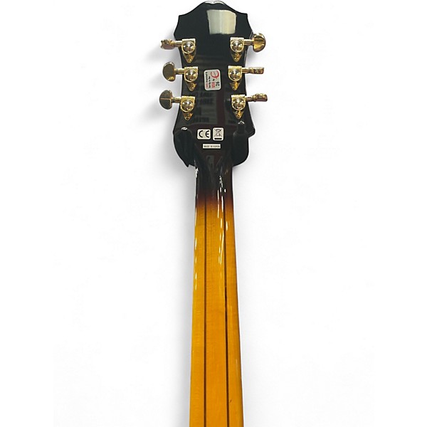 Used Epiphone Sheraton II 3 Color Sunburst Hollow Body Electric Guitar
