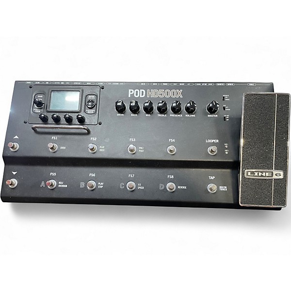 Used Line 6 Pod HD500X Amp Modeler Effect Processor