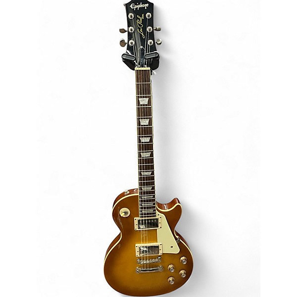 Used Epiphone Les Paul Standard Lemonburst Solid Body Electric Guitar