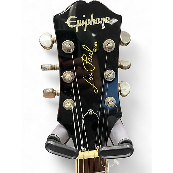 Used Epiphone Les Paul Standard Lemonburst Solid Body Electric Guitar