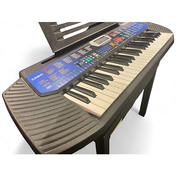 Used Casio CTK-411 Portable Keyboard