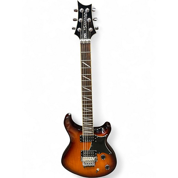 Used PRS MODDED Carlos Santana Signature SE 2 Tone Sunburst Solid Body Electric Guitar