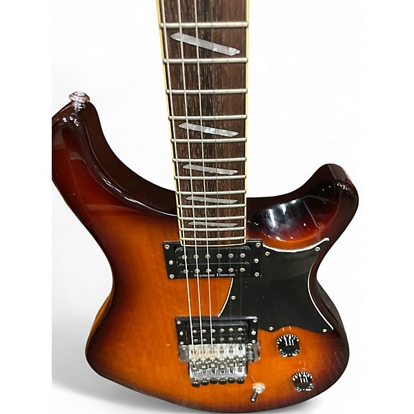 Used PRS MODDED Carlos Santana Signature SE 2 Tone Sunburst Solid Body Electric Guitar