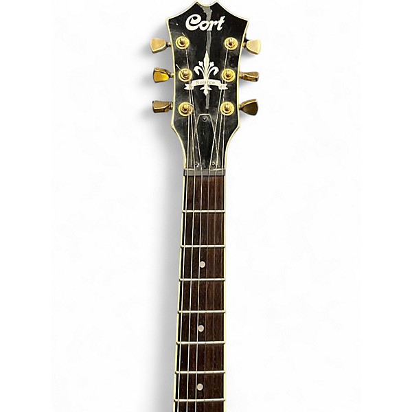 Used Cort source Black Hollow Body Electric Guitar