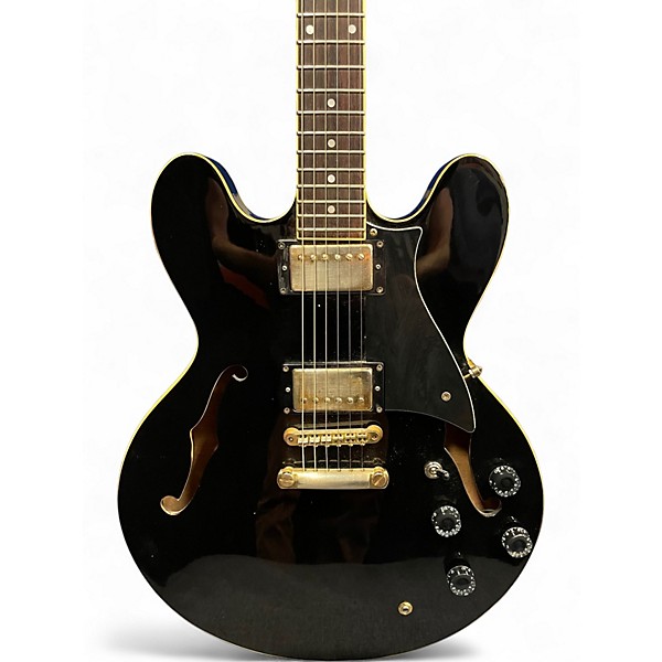 Used Cort source Black Hollow Body Electric Guitar