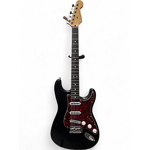 Used Fender Player Stratocaster Black Solid Body Electric Guitar