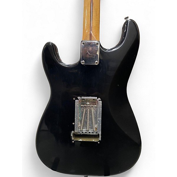 Used Fender Player Stratocaster Black Solid Body Electric Guitar