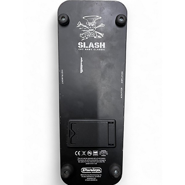 Used Dunlop SC95 Slash Signature Crybaby Classic Wah Effect Pedal