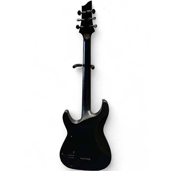 Used Schecter Guitar Research C-1 Platinum Blackout Black Solid Body Electric Guitar
