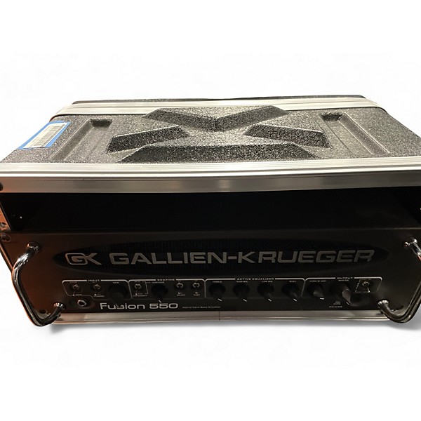 Used Gallien-Krueger Fusion 550 Hybrid 550W Bass Amp Head