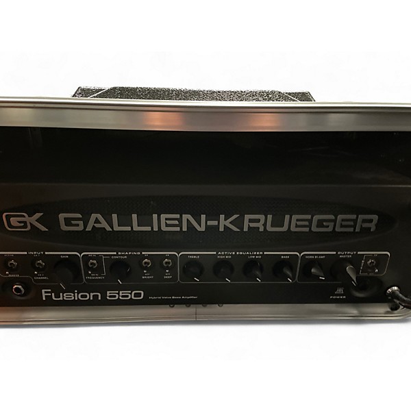 Used Gallien-Krueger Fusion 550 Hybrid 550W Bass Amp Head