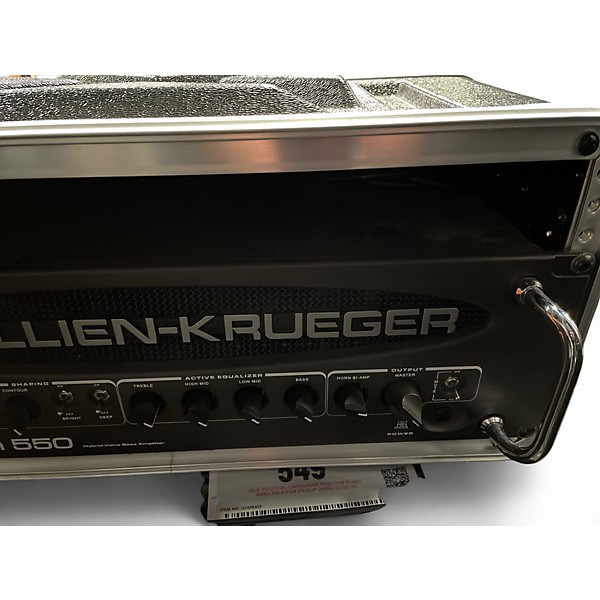 Used Gallien-Krueger Fusion 550 Hybrid 550W Bass Amp Head