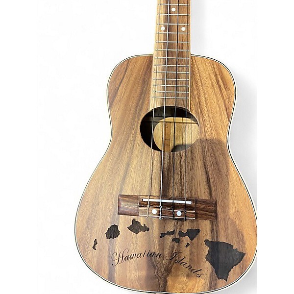 Used Hawaii Ukes Monkey Pod Natural Ukulele