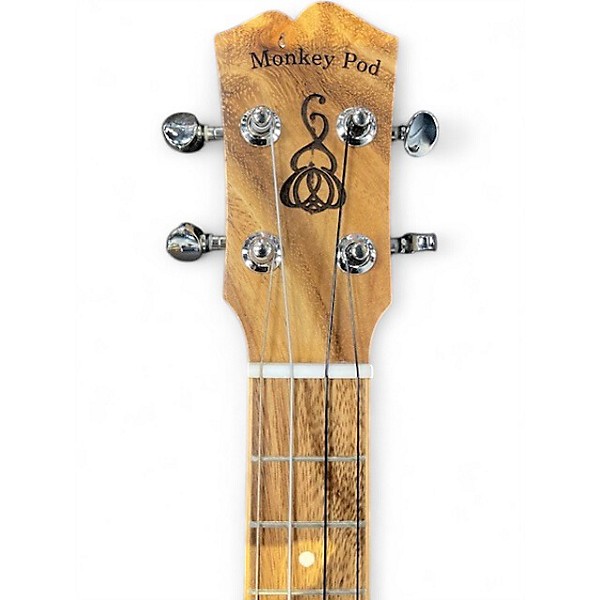 Used Hawaii Ukes Monkey Pod Natural Ukulele