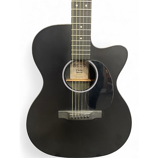 Used Martin x series special Black Acoustic Electric Guitar