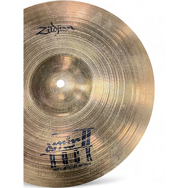 Used Zildjian 14in AMIR II ROCK BOTTOM Cymbal