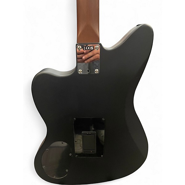 Used Fender Acoustasonic Standard Jazzmaster Black Acoustic Electric Guitar