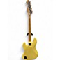Used Fender Deluxe Active Jazz Bass Black and Yellow Electric Bass Guitar