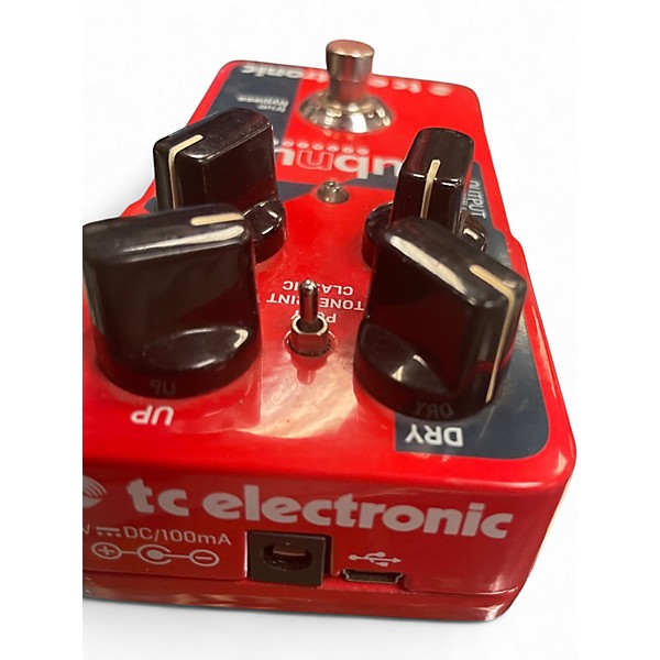 Used TC Electronic Sub N Up Octaver Effect Pedal