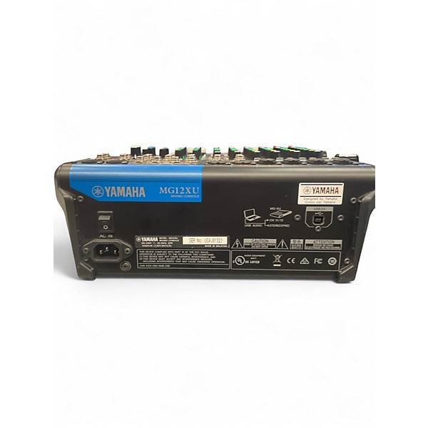 Used Yamaha MG12XU Unpowered Mixer