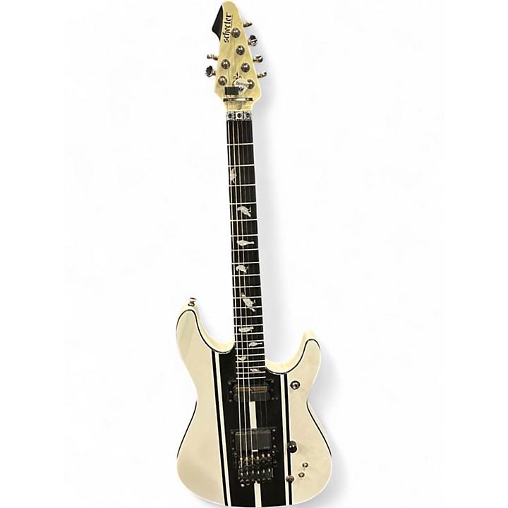 Used Schecter Guitar Research DJ ASHBA SIGNATURE Alpine White